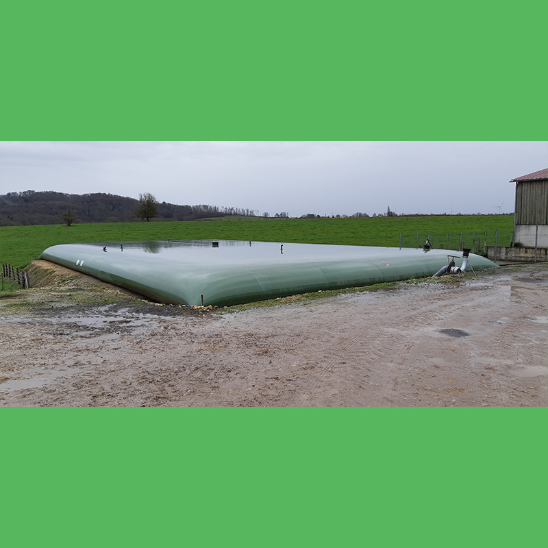 Citernes souple de stockage d'effluents 800 m3